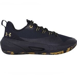 Under Armour Black & Gold Sneakers Tennis Shoes UA